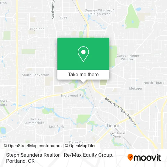 Steph Saunders Realtor - Re / Max Equity Group map