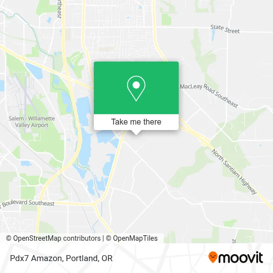 Pdx7 Amazon map