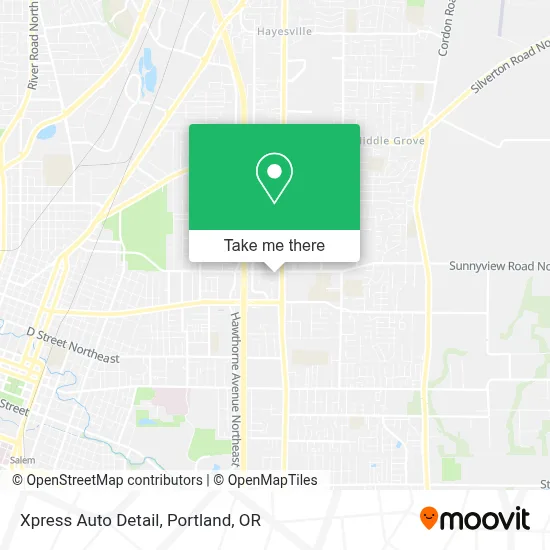 Xpress Auto Detail map