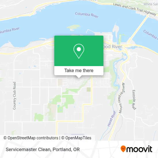 Servicemaster Clean map