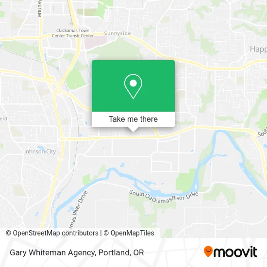 Gary Whiteman Agency map