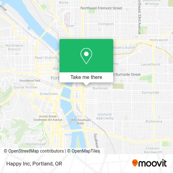 Happy Inc map