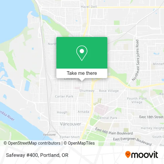 Safeway #400 map
