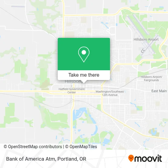 Bank of America Atm map