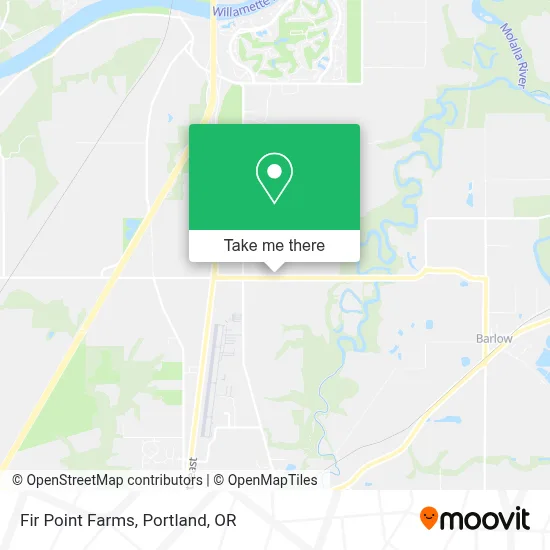 Fir Point Farms map