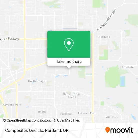 Composites One Llc map