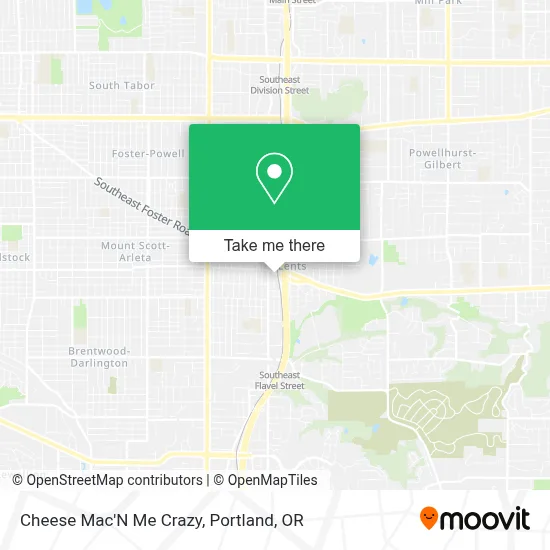 Cheese Mac'N Me Crazy map