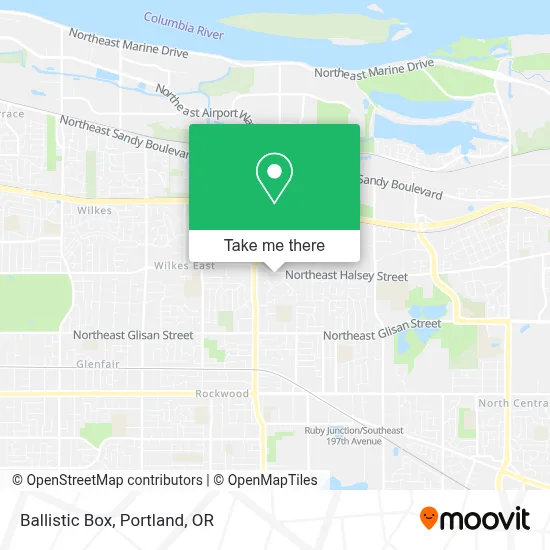 Ballistic Box map