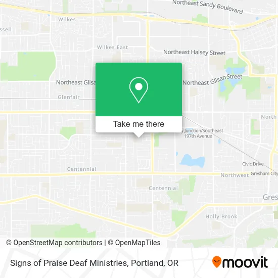 Signs of Praise Deaf Ministries map