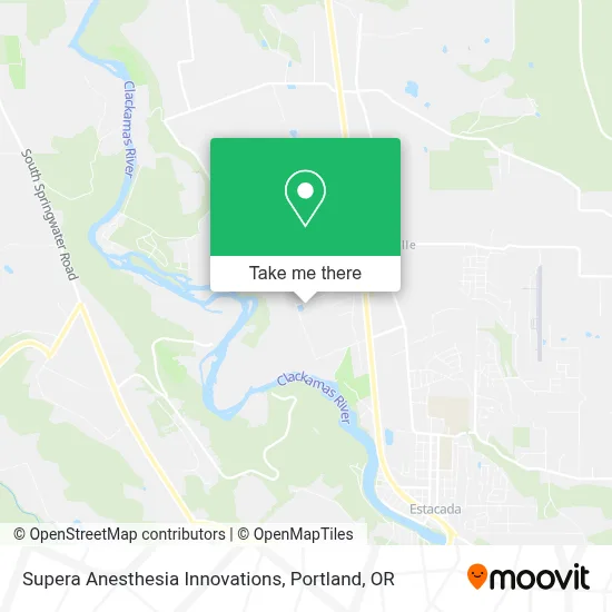 Supera Anesthesia Innovations map