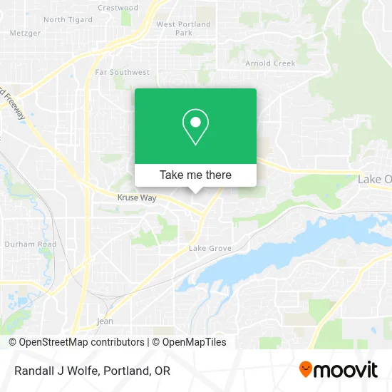 Randall J Wolfe map