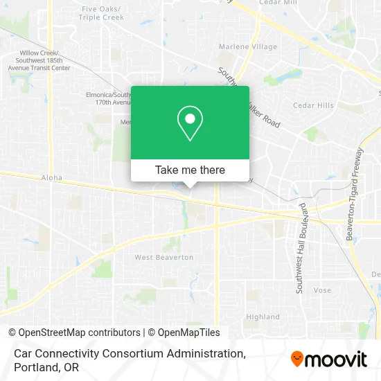 Car Connectivity Consortium Administration map