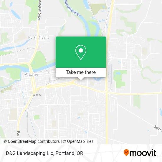 D&G Landscaping Llc map