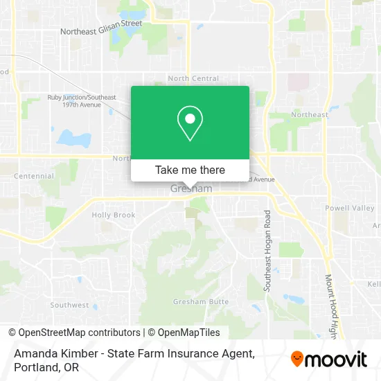 Amanda Kimber - State Farm Insurance Agent map