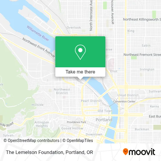 The Lemelson Foundation map