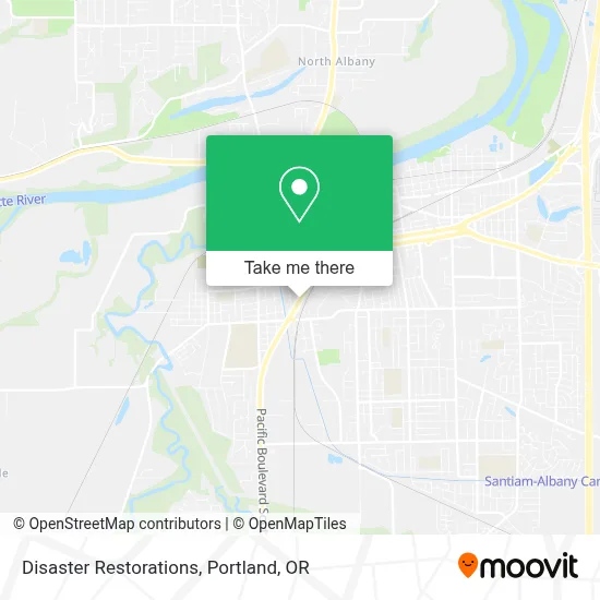 Disaster Restorations map