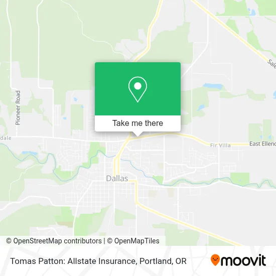 Tomas Patton: Allstate Insurance map