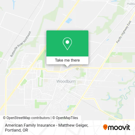 American Family Insurance - Matthew Geiger map