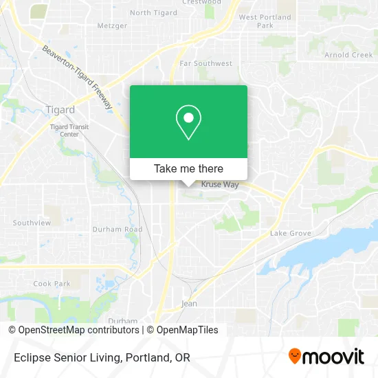 Eclipse Senior Living map
