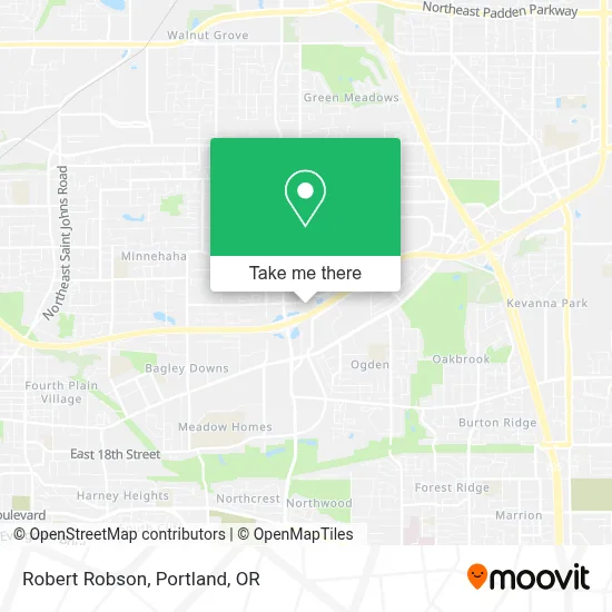 Robert Robson map