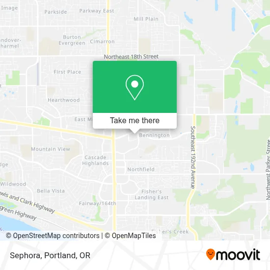 Sephora map