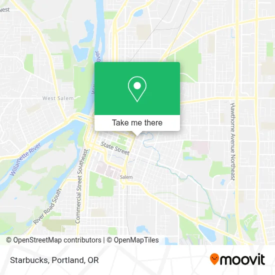 Starbucks map