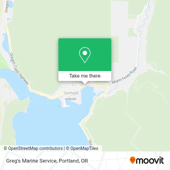 Greg's Marine Service map