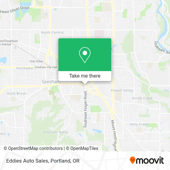 Eddies Auto Sales map
