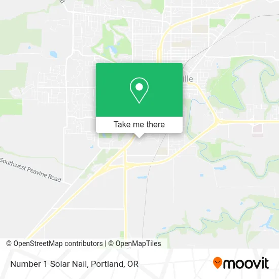 Number 1 Solar Nail map