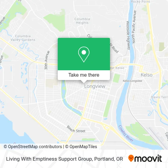 Living With Emptiness Support Group map