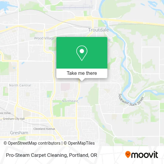 Pro-Steam Carpet Cleaning map