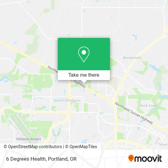 6 Degrees Health map