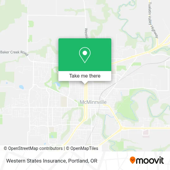 Western States Insurance map