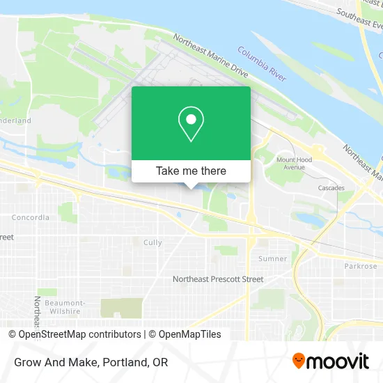 Grow And Make map