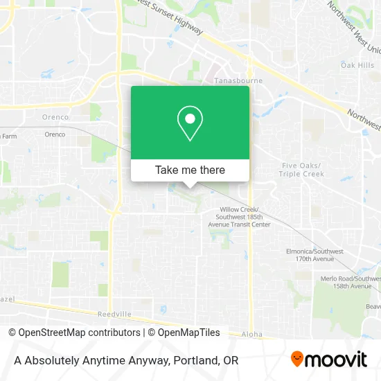 A Absolutely Anytime Anyway map
