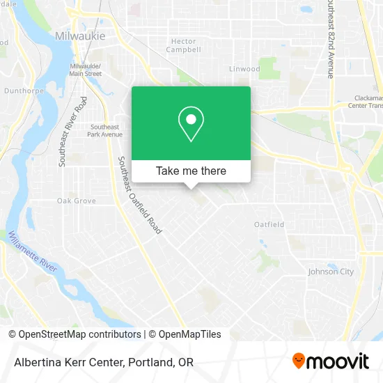 Albertina Kerr Center map
