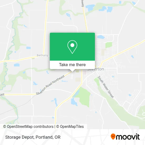 Storage Depot map