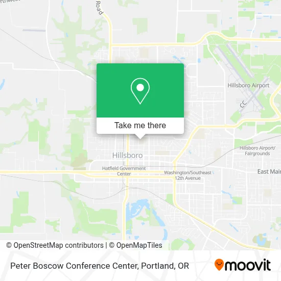 Peter Boscow Conference Center map