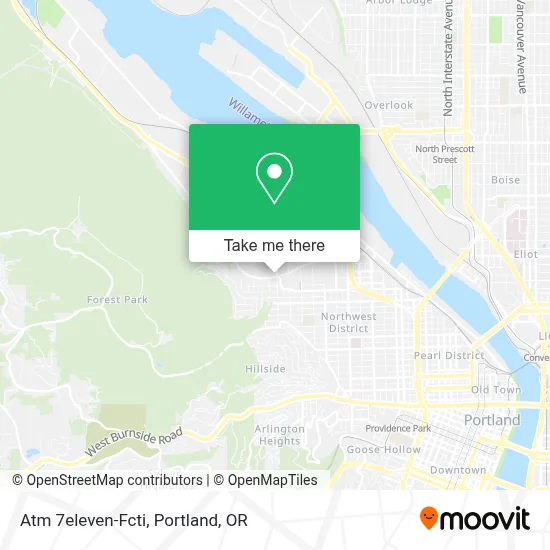 Atm 7eleven-Fcti map