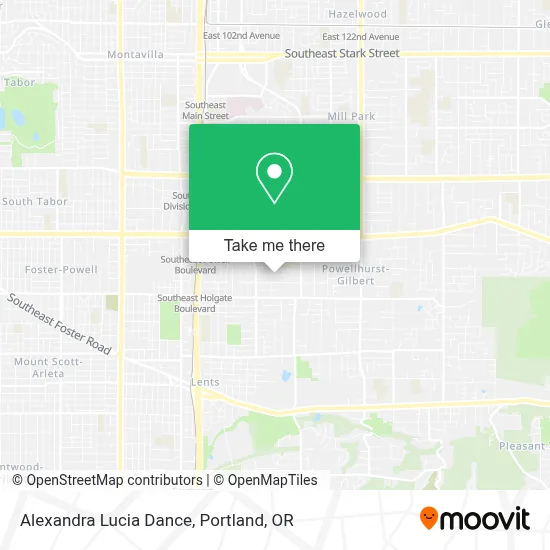 Alexandra Lucia Dance map