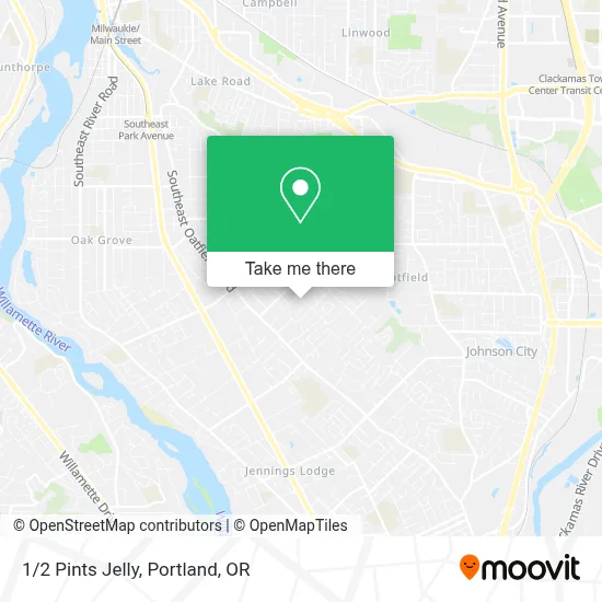 1/2 Pints Jelly map