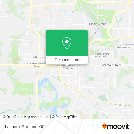 Labcorp map