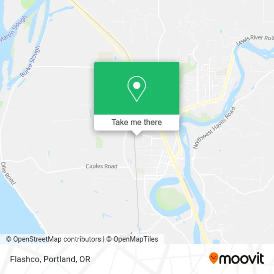 Flashco map