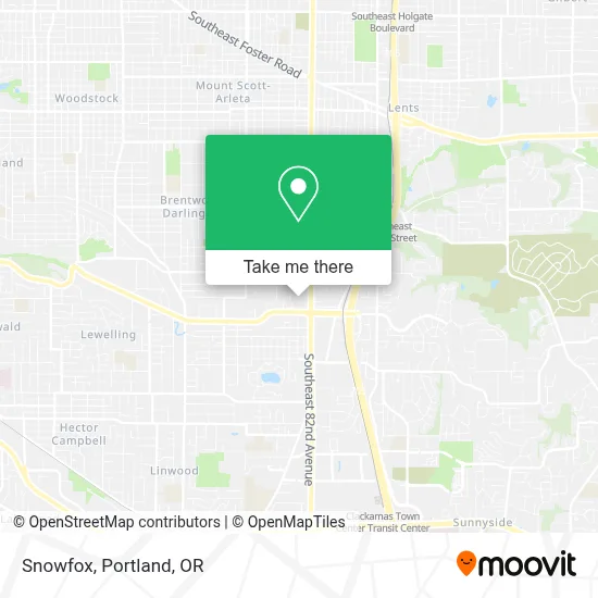 Snowfox map