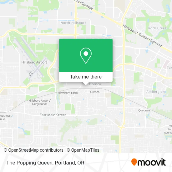 The Popping Queen map