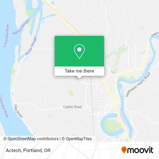 Actech map