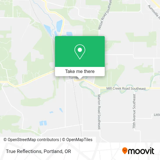 True Reflections map