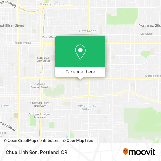 Chua Linh Son map