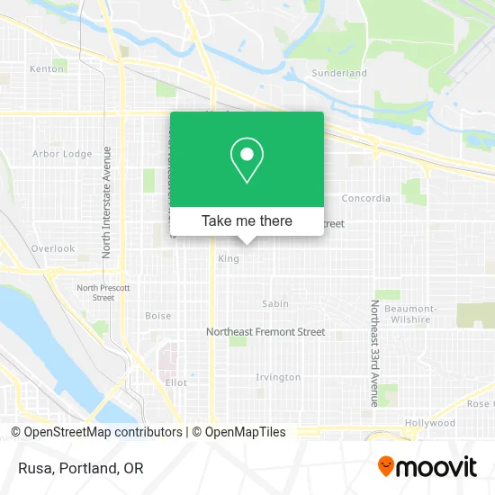 Rusa map