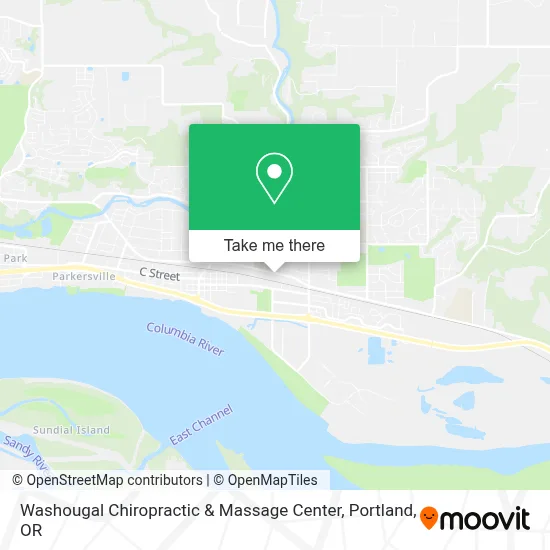 Washougal Chiropractic & Massage Center map